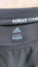 阿迪达斯 （adidas）短袖男夏季运动休闲透气半袖健身跑步男款T恤 黑/金 3XL  实拍图
