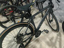 永久公路自行车男女700C弯把破风公路车27级变速成人学生城市运动单车 27速-消光灰 实拍图
