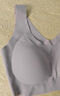 ubras无尺码云感托吊带背心隐形无痕文胸罩女士内衣女柔灰紫 实拍图