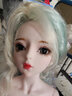 德必胜换装洋娃娃女孩芭公主玩具比超大号仿真BJD娃娃玩偶儿童生日礼物 古装古风 花颜 梦童话3分60厘米 手绘妆 晒单实拍图