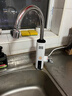 奥克斯（AUX）电热水龙头热水器加热水龙头快速热水变频恒温厨房下进水 【变频恒温】雪山白+漏保插头+万向喷头 实拍图