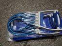 美津浓（MIZUNO）扩胸拉力器拉力绳练肩健身家用胸肌臂力训练绳弹力带蓝 实拍图