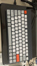 B.O.W航世 K620U有线键盘 办公键盘 超薄便携键盘 79键 台式笔记本巧克力按键小键盘 橙灰黑 实拍图