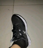 特步（XTEP）运动鞋男秋冬新款网面透气休闲鞋子男款轻便软底缓震正品跑步鞋男 黑白-经典减震7代S 40 实拍图