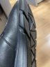 骆驼牌 皮鞋男士商务休闲鞋软底软皮爸爸懒人鞋子 W932263660 黑色 44 实拍图