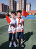 吴衣斯 班服定制t恤短袖中小学生运动会假两件套装文化衫同学聚会衣服潮 空白版衣服28可定制 S可定制 实拍图