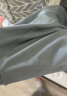 京东京造【凉感系列】棉莫代尔睡衣男睡衣冰丝短袖T恤套装夏季 灰蓝XXL 晒单实拍图