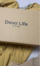 Devo Life的沃软木拖鞋包头半拖情侣款休闲法式拖鞋 3624 灰色反绒皮 39 实拍图