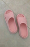 名创优品（MINISO）家居拖鞋男女情侣家用舒适浴室防滑防臭凉拖鞋夏 樱花粉36-37 实拍图