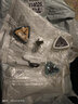 保联（BAOLIAN）月牙锁通用双向不锈钢推拉门窗防盗锁扣移门钩窗扣配件安全锁扣 白色小型 双向月牙锁 孔距55 实拍图