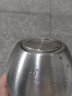 三四钢304不锈钢保温双层杯防摔带盖杯子咖啡家用啤酒杯茶杯水杯吸管 水杯1个+吸管 实拍图
