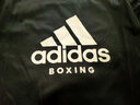 阿迪达斯 （adidas）短袖男2023夏季户外休闲运动服跑步健身速干T恤 黑/白 M  实拍图