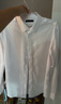京东京造【高端100支】衬衫男白衬衫长袖衬衫衬衫外套高端 白色42 实拍图