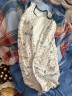 nest designs婴儿睡袋新生儿防惊跳襁褓睡袋春夏宝宝包裹式抱被包被包单 初雪-纯棉双层 66码 实拍图