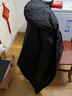 罗蒙断码处理中长款羽绒服男士加厚连帽白鸭绒休闲保暖中年爸爸冬外套 YR7805黑色  M (推荐95-115斤) 实拍图