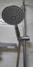 四季沐歌（MICOE）增压淋浴花洒喷头套装 浴室大面板淋浴头电镀手持花洒三件装HS122 实拍图