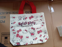 水桶帆布包手提包收纳包学生便携上班便当包收纳袋礼品袋手提袋 KT猫帆布包1个装 实拍图