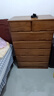 冯派 实木斗柜五斗柜现卧室代简约客厅抽屉式收纳柜子储物柜 60-6菱形60*45*112.5cm 实拍图
