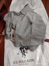 U.S. POLO ASSN.长袖衬衫男春秋纯棉牛津纺商务休闲宽松免烫透气男衬衣灰色M 实拍图