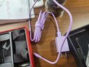 ThinkPad联想thinkplus Nano65W西梅苏打紫氮化镓 躺倒鸭充电器套装 超迷你便携 笔记本/手机/平板适配器 实拍图