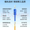 博扬 电信级光纤跳线fc-sc(UPC) 1米 单模单芯 Φ3.0阻燃低烟无卤跳纤方转圆光纤线 尾纤BY-1311SM 实拍图