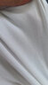 京东京造【抗菌小白T】5A抑菌抗发黄T恤男新疆棉t恤男短袖打底T藏蓝XXL 实拍图
