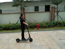 小米电动滑板车成年人代步车可折叠便携智能防爆轮胎款持久续航锂电池滑板车学生代步车神器生日送礼 黑色防爆胎/加减震/APP锁车/10AH约50里 36V 实拍图