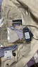 曼克顿（MANKEDUN）家纺简约床上四件套水洗棉纯色刺绣床单被套家用宿舍三件床品套件 卡芙-奶昔白+星黛紫 四件套1.8 床单款 （被套200*230cm） 实拍图