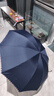 天堂 加大雨伞三折 晴雨两用商务伞经典格纹10骨大雨伞男女 藏青 实拍图