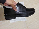 HLA海澜之家男鞋新夏尖头正装商务皮鞋耐磨结婚新郎鞋HAAPXM1DAO046 黑色AB 40 实拍图