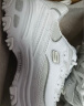 斯凯奇（Skechers）女鞋2024春季新款小白鞋十周年钻石款熊猫鞋厚底老爹鞋运动休闲鞋 白色/银色-WSL 37.5 晒单实拍图