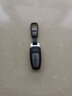 奥迪原厂钥匙扣a4l a6l q5l q6l挂件a5l高档a3男士q3汽车钥匙链a7 奥迪-方扣-灰色[背面可定制] 实拍图