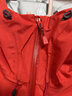 mont·bell 雨舞者冲锋衣男款户外超轻单层防风防水硬壳衣连帽外套 1128618 红色RD L 实拍图