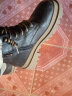 百丽厚底马丁靴女商场同款休闲短靴女加绒A3D1DDD3 黑色-单里 36 晒单实拍图