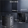 苏泊尔（SUPOR）消毒柜嵌入式 二星级茶具餐具厨房消毒碗柜 90L上下分室触控式紫外线家用消毒柜 二星级 90L 嵌入式 实拍图