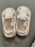 G.duck小黄鸭宝宝凉鞋夏儿童鞋子叫叫鞋学步鞋软底防滑0-2岁男女婴儿鞋 米色-叫叫鞋 16码 内长12厘米 实拍图