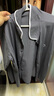 蕉内【周冬雨同款】301H睡衣男女士纯棉情侣家居服套装吸湿速干春夏季 【男士】彦灰 M 实拍图