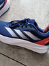 adidas DURAMO RC训练备赛轻盈体测跑鞋男女阿迪达斯官方 蓝色/白色/红色(推荐脚型偏胖选大半码)   40.5 实拍图
