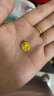 富寶隆黄金玫瑰花戒指女款足金999硬金5D金指环小花朵转运珠手串 约0.55g（单个小金花） 晒单实拍图