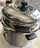 荣事达（Royalstar）电饭煲电饭锅家用3-4人0涂层老式米饭锅送防焦盘微压一键柴火饭保温304不锈钢内胆蒸笼4升RZ-Y40G 实拍图
