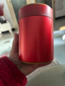 京适茶叶罐茶叶盒空盒旅行便携小号储茶盒防潮密封罐收纳盒金属茶具 【正红色】矮款约装 80克 实拍图