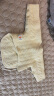 贝瑞加（Babyprints）婴儿半背衣2件装秋冬新生儿衣服初生宝宝加厚保暖上衣 黄蓝52 晒单实拍图