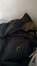 笺罗（JIANLUO）棉服男假两件连帽秋冬季加厚宽松晋江羽棉衣袄绒服面包男情侣外套 黑色 2XL【145斤-160斤】 实拍图