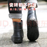 FOOTOPPO雨鞋男雨靴男士水鞋中筒成人防水鞋中帮水靴时尚胶鞋水靴子女士 实拍图