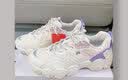 FILA 斐乐女鞋猫爪鞋3代老爹鞋休闲运动鞋缓震厚底慢跑鞋FLUID Ⅲ 奶白-GD 36.5 实拍图