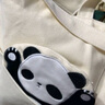 九木杂物社UNCAGE熊猫气子母单肩包原创帆布包 女斜挎包新款可爱学生大容量 熊猫气气子母单肩包 实拍图