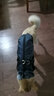 PEITE PET狗狗衣服冬天加厚保暖棉衣中大型犬金毛杜宾边牧柯基狗衣服可牵引 陨石灰【加绒加厚】 XL （适合15-23斤） 实拍图