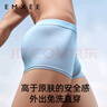 嫚熙（EMXEE）一次性内裤冰丝灭菌短裤平角大码旅行免洗出差男式 3条/1盒(极地冰丝5A抗菌款) XXXXL 实拍图