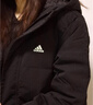 adidas 保暖鸭绒连帽羽绒服男女同款阿迪达斯官方轻运动 黑色   XXS   实拍图