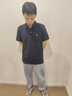 布克兄弟（BrooksBrothers）男夏季金羊刺绣珠地网眼修身短袖Polo衫 4004-藏青色 M 实拍图